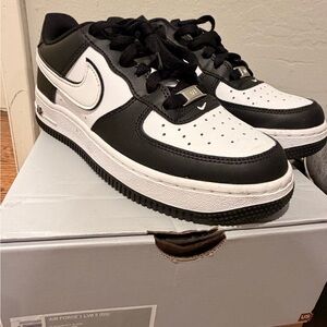 Black and White Sneakers